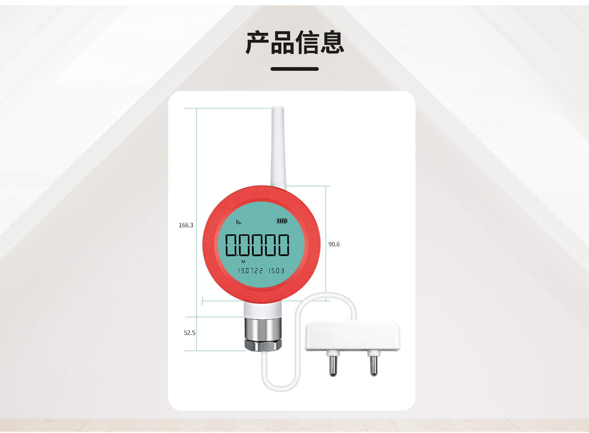 無線水浸傳感器