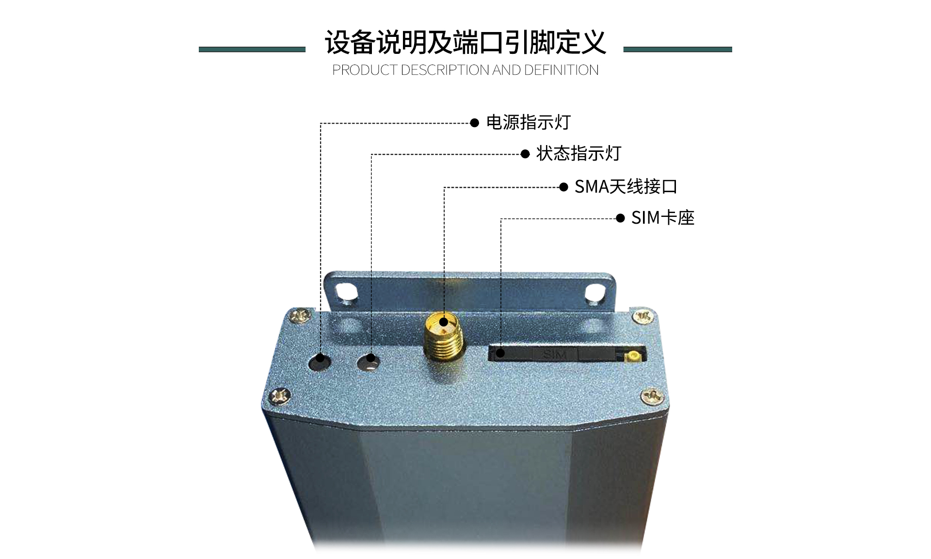 4G RTU無線采集模塊