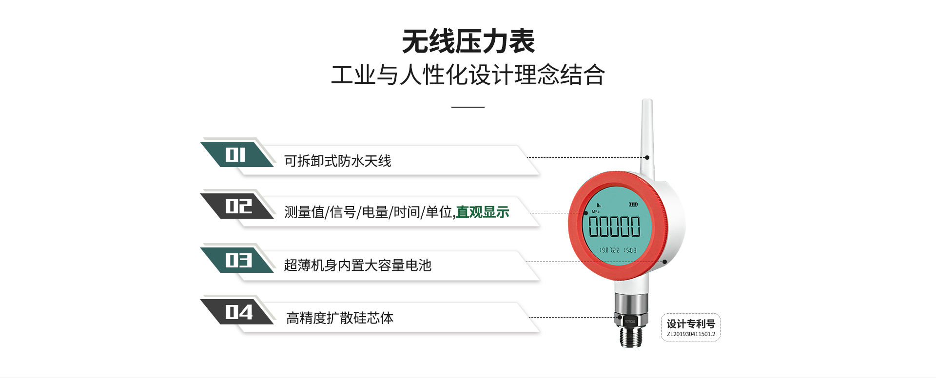 无线压力表