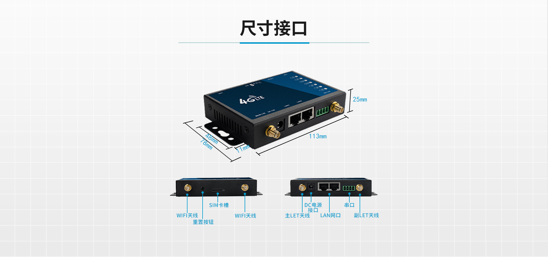 4G無線路由器