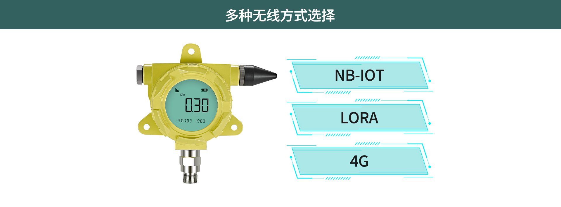 防爆無線壓力表