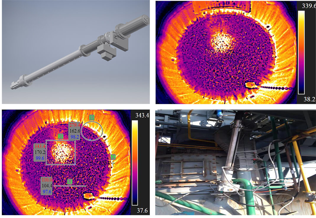 高爐爐頂熱成像系統(tǒng)解決方案