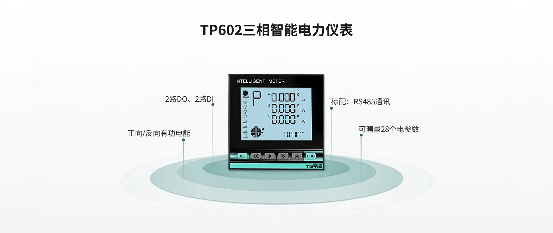 三相智能電力儀表