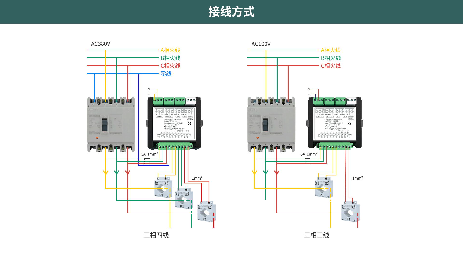 三相智能電力儀表