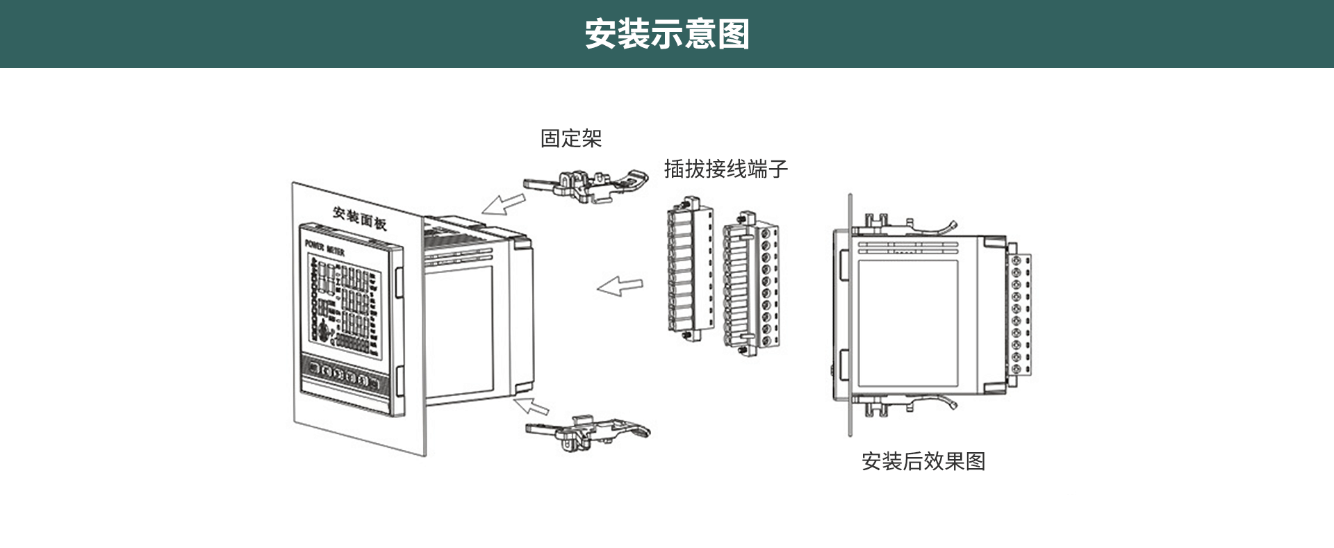 三相智能電力儀表