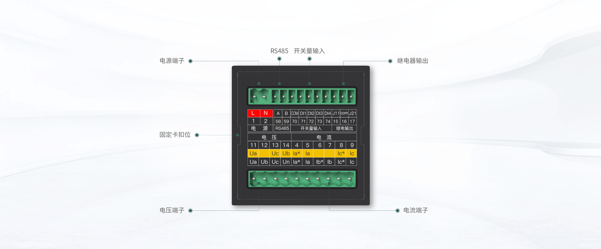 三相多功能電力儀表