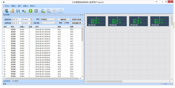 THMonitor實時網絡監測軟件主界面圖